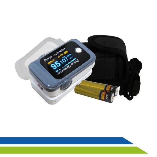 Oxímetro Portátil de Pulso com Alarme Leve e Fácil de Usar 0005593