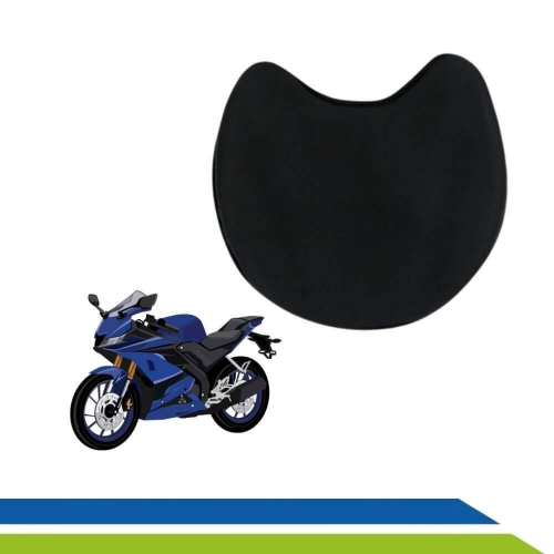 Almofada Anti Impacto Anatômica para Banco de Moto em Gel Antiderrapante Motoboy Motoqueiro MT01 Ortho Pauher