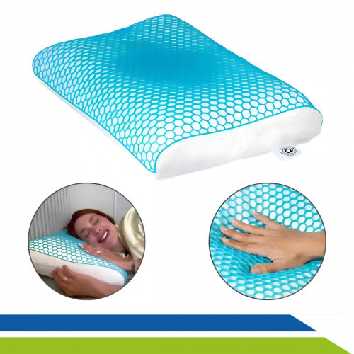 Fronha de Gel Antirrugas Anti-idade Reduz Sleep Lines e Preserva Procedimentos Estéticos Ortho Pahuer