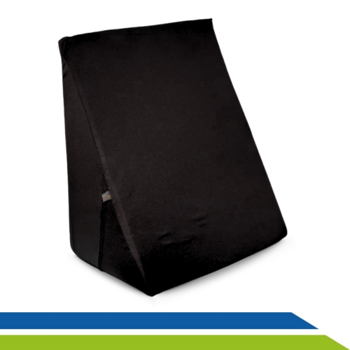 Travesseiro Encosto Triangular Anatômico Pós-Cirúrgico Amamentação Leitura Varizes Liso Longevitech