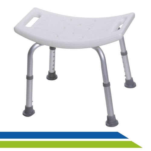 Banco Para Banho com Regulagem de Altura Adulto Idoso até 130 kg Dilepé Cód. 00DB240