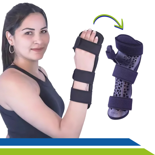 Órtese Tala Rígida Mão Antebraço Punho Sequela AVC Artrite Artrose UN Dilepé