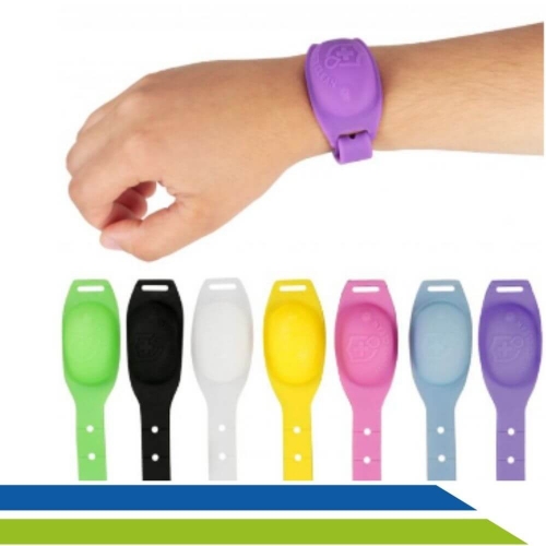 Pulseira de Biossegurança Mãos e Pele Limpas e Protegidas - UN - Cód. CM410