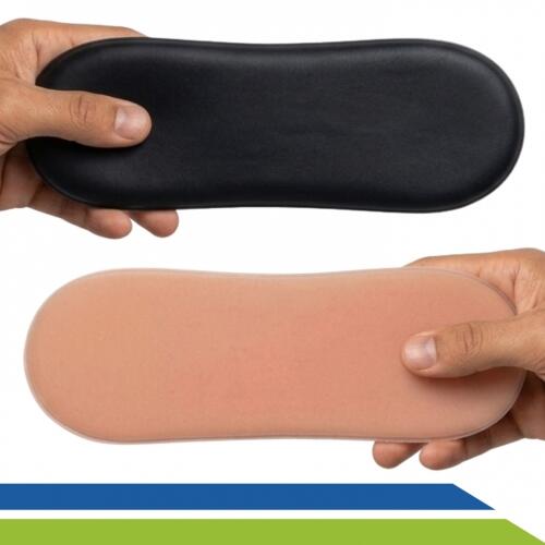 Almofada Placa de Contenção e Proteção Cintura (Flancos) em Espuma Flexível Par ossinho New Form