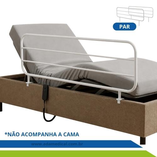 Grades de Proteção Móvel para Cama Pilati Acamado Cadeirante PAR