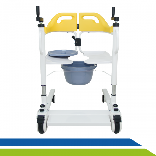 Cadeira de Transferência 3 em 1 Mobilidade Segurança Idosos Cadeirantes Acamados 120kg