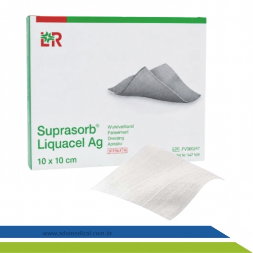 Curativo Suprasorb Liquacel Hidrofibra - Proteção Contra Maceração e Troca Sem Dor