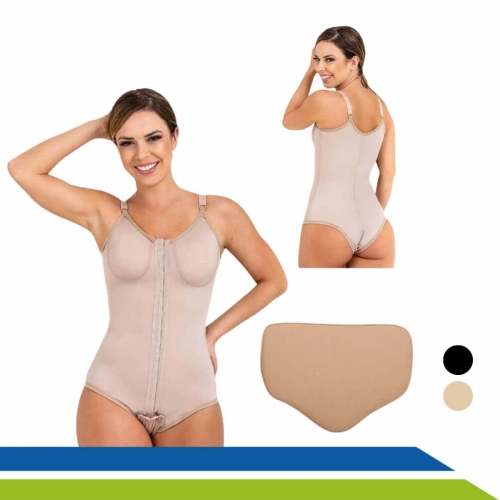 Kit Pós Cirúrgico Abdominoplastia Cinta Tipo Body e Placa em Espuma New Form