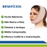 Máscara Faixa Para Lipo de Papada Mentoniana Otoplástia Tecido Emana Compressão - New Form