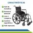 Cadeira de Rodas Dobrável MA3F até 150kg Conforto, Segurança e Mobilidade para o Dia a Dia Ortomobil