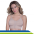 Sutiã Pós-Cirúrgico com Base Reforçada Fechamento Frontal e Costura Horizontal no Busto - Cód. 60113 - New Form