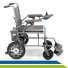 Cadeira de Rodas Motorizada Super Leve Dobrável Portátil até 120kg com Bateria de Lítio