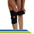 Joelheira Ajustável em Neoprene Com Suporte para Rótula e Reforço Lateral - Dilepé - Cód. DE360