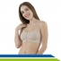 Sutiã Pós-Cirúrgico Base Reforçada Mamoplastia Mastectomia Prótese de Silicone Macom Cód. 1002B