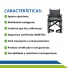 Cadeira de Rodas Dobrável 125kg Certificada INMETRO – Para Idosos, Fraturas e Pós-Operatório