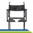 Cadeira de Banho Dobrável Higiênica Ortomobil Reforçada até 150kg para Idoso e Mobilidade Reduzida