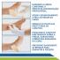 Curativo Espuma de Silicone Suprasorb P Sensitive Venosan - Escara Queimadura Pé diabético Remoção Sem Dor