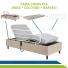 CAMA COMPLETA (BASE + COLCHÃO + GRADES)