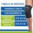 Joelheira Ajustável em Neoprene Com Suporte para Rótula e Reforço Lateral UN Dilepé