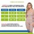 Cinta Pós Cirúrgica Emana Regata New Form para Abdominoplastia Lipoaspiração com 4 Ajustes