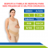 Cinta Abdominal Gestante Torácica 1 Gomo Sustentação Barriga Faixa Elástica Hérnia Flambé