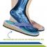 Chinelo Anabela Anatômico com Pontos Massageadores Fascite Plantar Esporão Calcâneo Pé Diabético Mundo Flex