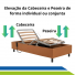 Cama Hospitalar Elétrica Reclinável Bivolt com Controle Remoto