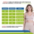 Sutiã Pós-Cirúrgico com Base Reforçada Alça Regata com Regulagem Mamoplastia New Form