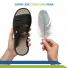 Chinelo Mule Ortopédico Ajustável com Pontos Massageadores Fascite Plantar Esporão Calcâneo Pé Diabético Mundo Flex