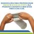 Meia para Coto Transtibial de Algodão Ortho Pauher Resitente Macia e Alívio do Atrito