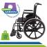 Cadeira de Rodas Dobrável MA3F até 150kg Conforto, Segurança e Mobilidade para o Dia a Dia Ortomobil
