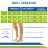 Meia de Média Compressão 20–30 mmHg 3/4 Cirurgia de Varizes Lipedema Linfedema Flat Soft Venosan
