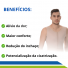 Colete para Ginecomastia Emana Modelador Masculino Pós-Cirúrgico Compressão New Form
