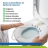 Bacia Bidê para Banho de Assento Higiene Íntima Retrátil Longevitech - BA-BA