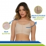 Sutiã Pós-Cirúrgico sem Costura com Bojo Pré-Moldado para Mamoplastia e Mastopexia - Cód. 60104 - New Form