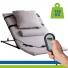 Cama Encosto Reclinável Elétrico Conforto Pós-Cirúrgico Plástica Idoso até 150kg