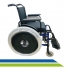 Kit Cadeira de Rodas Alumínio Dobrável MA3E com Cinto de Segurança Pélvico Ortomobil