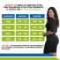 Cinta Plus Size Pós-Cirúrgica Compressora Lipoaspiração com Mangas Curtas UN 60432 New Form
