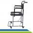 Cadeira de Banho Dobrável Higiênica Ortomobil Reforçada até 150kg para Idoso e Mobilidade Reduzida