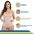 Kit Pós-Cirúrgico Abdominoplastia Cinta Tipo Body e Placa em Espuma New Form