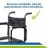 Cadeira de Banho Dobrável Higiênica Ortomobil Reforçada até 150kg para Idoso e Mobilidade Reduzida