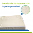 Cama Articulada Motorizada 2 Movimentos Resistente com Colchão e Capa Impermeável Idoso