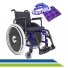 Kit Cadeira de Rodas Alumínio Dobrável MA3E com Cinto de Segurança Pélvico Ortomobil