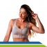 Sutiã Pós-Cirúrgico Emana Regata Mamoplastia  Mastectomia Compressão New Form