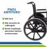 Cadeira de Rodas Dobrável MA3F até 150kg Conforto, Segurança e Mobilidade para o Dia a Dia Ortomobil