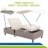 Cama Hospitalar Elétrica Reclinável Bivolt com Controle Remoto Pilati