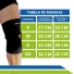 Joelheira Ortopédica com Suporte na Rótula em Neoprene Curta ou Longa UN - cód. 210/350