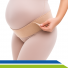 Cinta Abdominal Gestante Torácica 1 Gomo Sustentação Barriga Faixa Elástica Hérnia Flambé